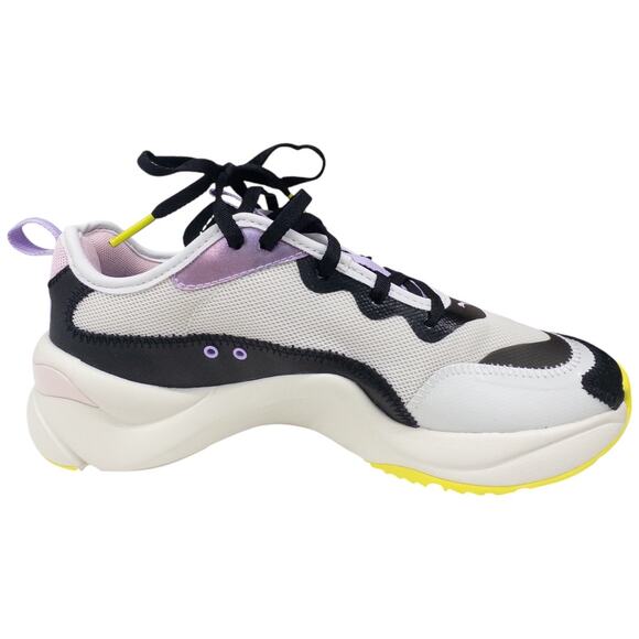 Puma Rise Rainbow Dash Women Size 8 Sneakers 374955-02 Purple Pink - Picture 3 of 8